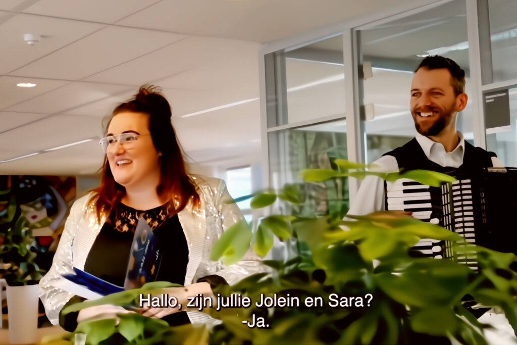 Verrassende Livemuziek is leuk op de werkvloer